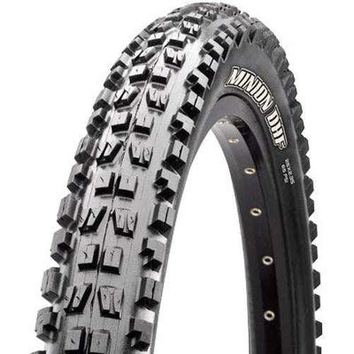 MAXXIS Minion DHF 120 3C Maxx Grip DoubleDown TLR Front Only Folding Tire 27.5'' x 2.50'' WT Black-Pit Crew Cycles