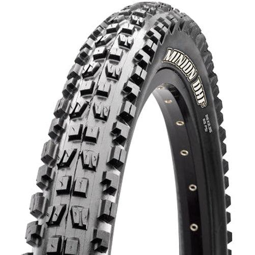 MAXXIS Minion DHF Single Front Only Folding Tire 26'' / 559 x 2.35'' Black-Pit Crew Cycles