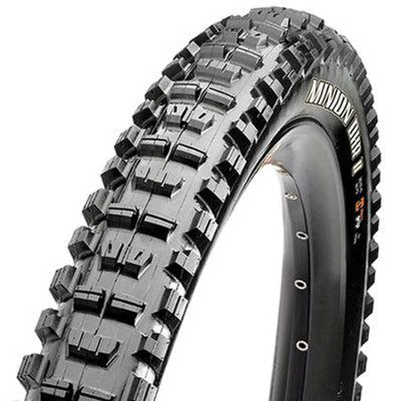 MAXXIS Minion DHR II 3C Maxx Terra DoubleDown TLR Rear Only Folding Tire 27.5'' x 2.40'' WT Black-Pit Crew Cycles