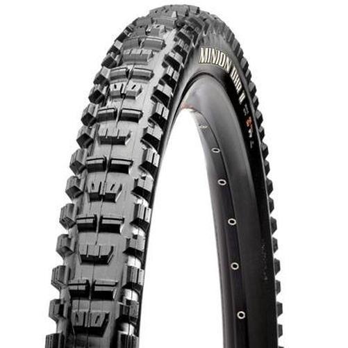 MAXXIS Minion DHR II Dual EXO TLR Rear Only Folding Tire 24'' / 507 x 2.30'' Black-Pit Crew Cycles