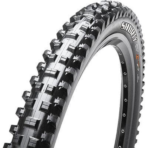 MAXXIS Shorty 3C MaxxGrip TLR Folding Tire 27.5'' x 2.40'' WT Black-Pit Crew Cycles