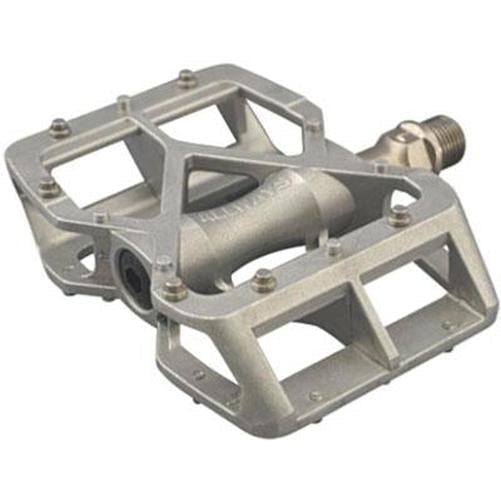 MKS Allways Platform Sealed Bearing Pedals Silver-Pit Crew Cycles