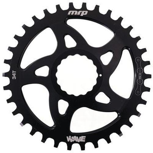 MRP Wave Ring Chainring Direct Mount Raceface Cinch 9/10/11/12 Speed Black 34T-Pit Crew Cycles