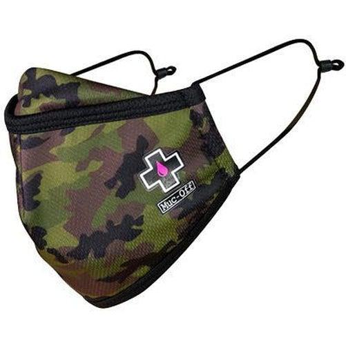 MUC-OFF Reusable Face Mask Green Large-Pit Crew Cycles