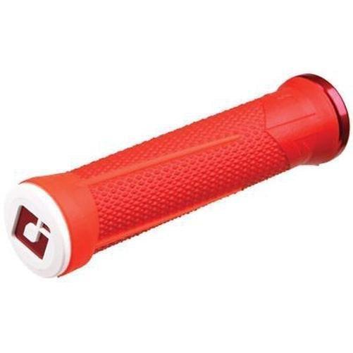 ODI Ag1 V2.1 Aaron Gwin Lock On Grips Red / Fire Red-Pit Crew Cycles