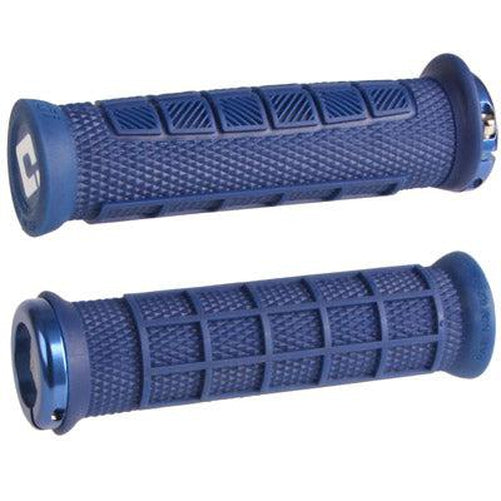 ODI Elite Pro V2.1 Lock-On Navy Blue Grips 130mm-Pit Crew Cycles