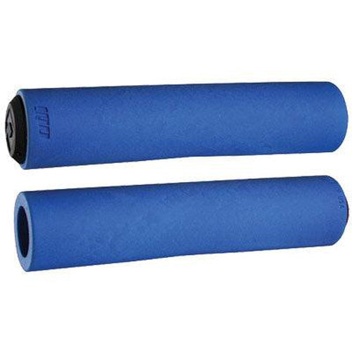 ODI F-1 Float Blue Grips 130mm-Pit Crew Cycles