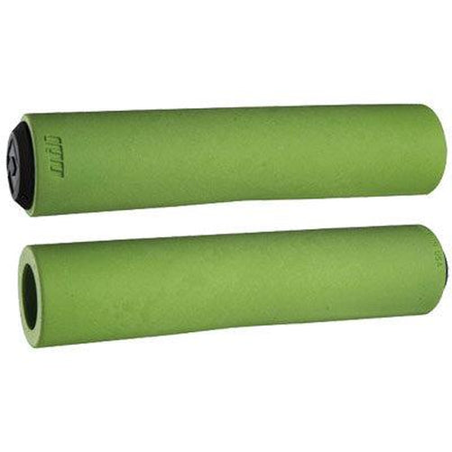 ODI F-1 Float Green Grips 130mm-Pit Crew Cycles