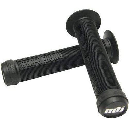 ODI Stay Strong Black Grips 143mm-Pit Crew Cycles