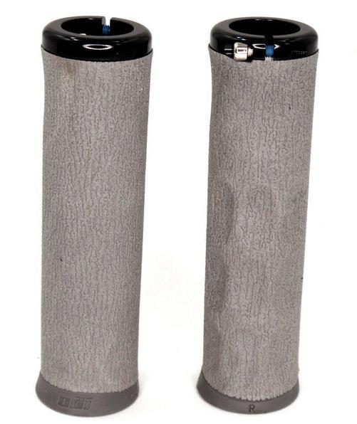 ODI Tinker Juarez Dread Lock V2.1 F-1 Grips Graphite w/ Black Includes End Plugs-Pit Crew Cycles