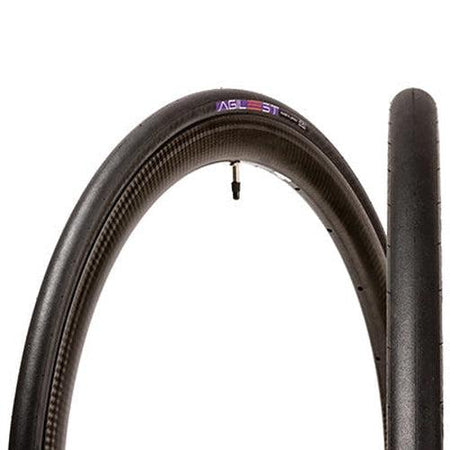 PANARACER Agilest ZSG Agile TF Super Belt/Outer Shield Folding Tire 700c x 28 mm Black-Pit Crew Cycles