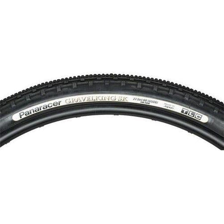 PANARACER GravelKing SK ZSG Natural Anti-Flat Casing/AX-Alpha Cord TLC Folding Tire 650b / 27.5'' x 48 mm / 1.90'' Black-Pit Crew Cycles