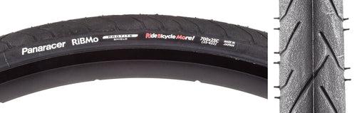 PANARACER RiBMo Mile Cruncher ProTiteShield/800D StrongCord Wire Tire 700c x 28 mm Black-Pit Crew Cycles