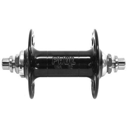 PAUL Component High Flange Front Hub Black Bolt-On 100 Mm 32-Pit Crew Cycles