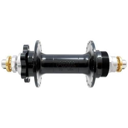 PAUL Component Word Ss Hub Black 135 Mm 6-Bolt Rear Bolt-On-Pit Crew Cycles