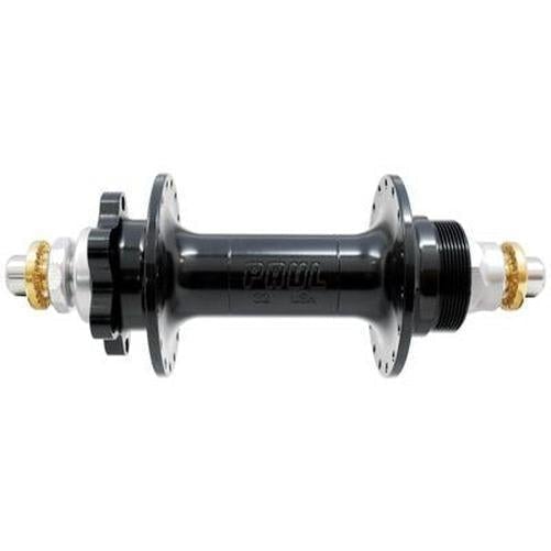 PAUL Component Word Ss Hub Black 135 Mm 6-Bolt Rear Bolt-On-Pit Crew Cycles