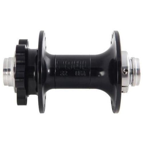PAUL Components Disc Front Hub 6-Bolt 32 Hole Black 15Mm X 100Mm Thru Axle-Pit Crew Cycles