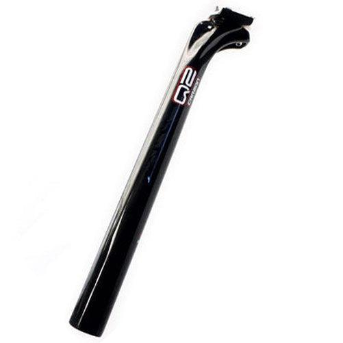 Q2 Elite Seatpost Offset UD Carbon 31.6 mm x 350 mm-Pit Crew Cycles