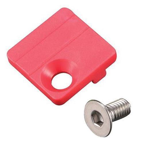 Q2 Front Derailleur Cover Red-Pit Crew Cycles