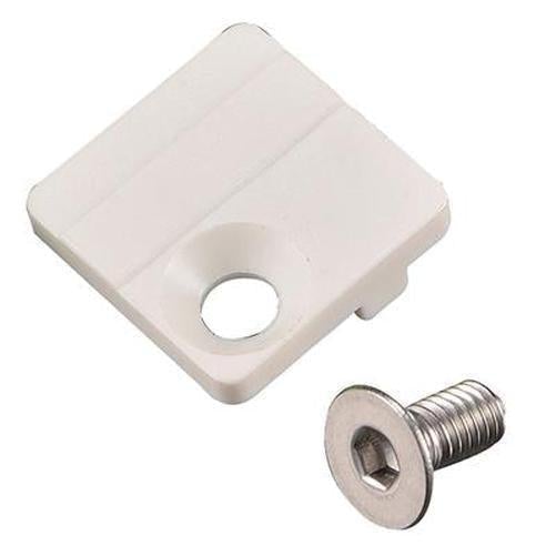 Q2 Front Derailleur Cover White-Pit Crew Cycles