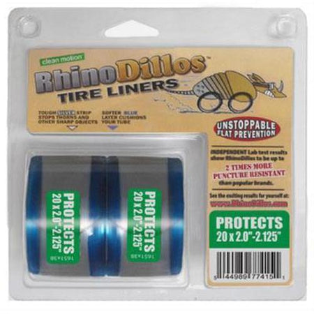 RHINODILLOS Tire Liners Green 20" X 2.0-2.125" - Green 20" x 2.0-2.125"-Pit Crew Cycles