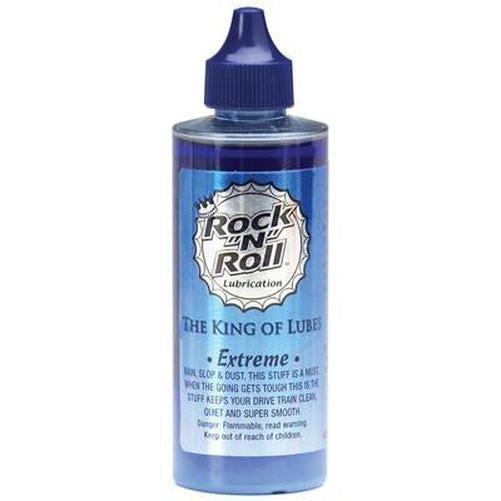 ROCK N Roll Extreme (Blue) Drip Lube 4 Oz-Pit Crew Cycles