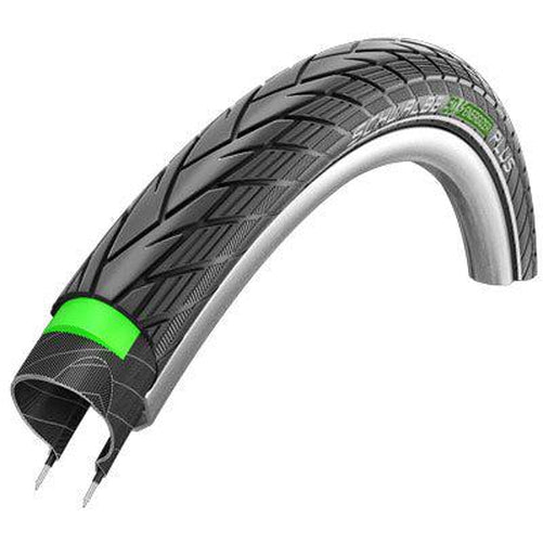 SCHWALBE Energizer Plus Performance Energizer GreenGuard Wire Tire 700c x 38 mm Black/Reflex-Pit Crew Cycles
