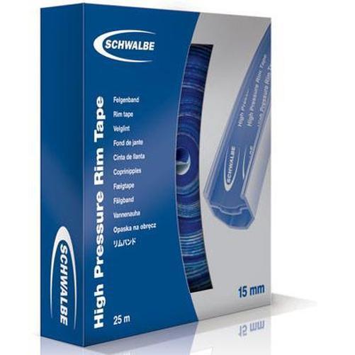 SCHWALBE High Pressure Rim Strip Tape Pair 25 Meters X 15Mm 1 Box-Pit Crew Cycles