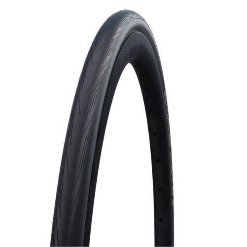 SCHWALBE Lugano II Endurance Active Silica Reinforced Wire Tire 700c x 25 mm Black-Pit Crew Cycles