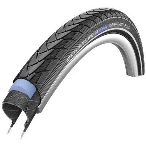 SCHWALBE Marathon Plus Performance Endurance SmartGuard Wire Tire 20'' / 406 x 1.75'' Black/Reflex-Pit Crew Cycles