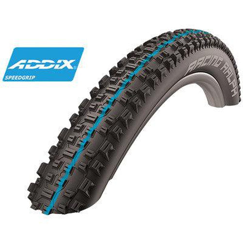 SCHWALBE Racing Ralph Addix SpeedGrip TL Easy Rear Only Folding Tire 27.5'' x 2.25'' Black-Pit Crew Cycles