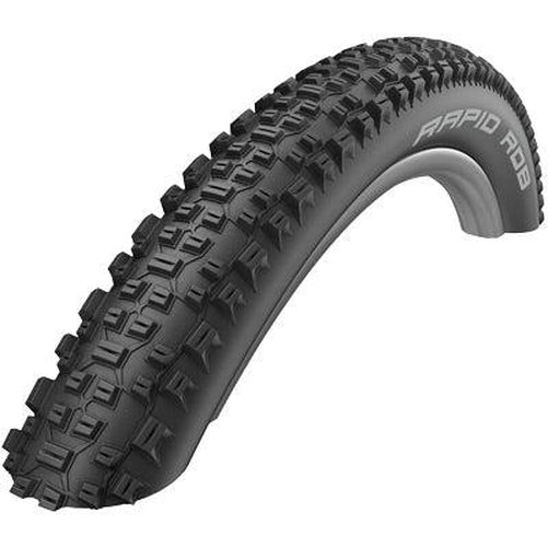 SCHWALBE Rapid Rob Active SBC K-Guard Rear Only Wire Tire 26'' / 559 x 2.10'' Black-Pit Crew Cycles