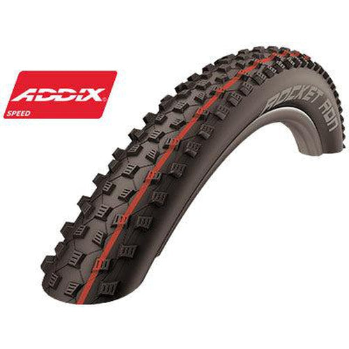 SCHWALBE Rocket Ron Addix Speed TL Easy Folding Tire 27.5'' x 2.10'' Black-Pit Crew Cycles