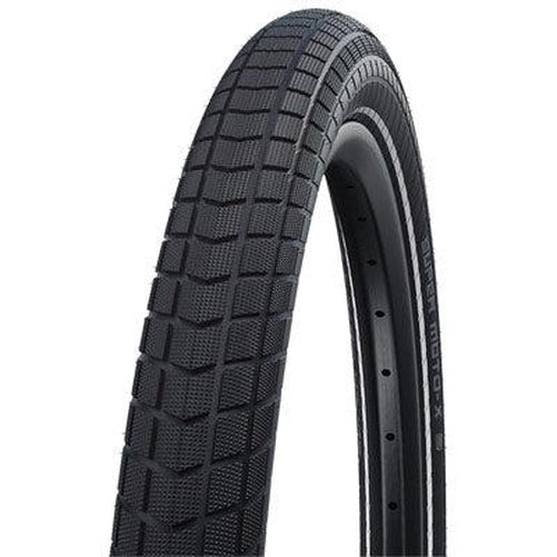 SCHWALBE Super Moto-X Performance Dual GreenGuard Wire Tire 650b / 27.5'' x 62 mm / 2.40'' Black-Pit Crew Cycles