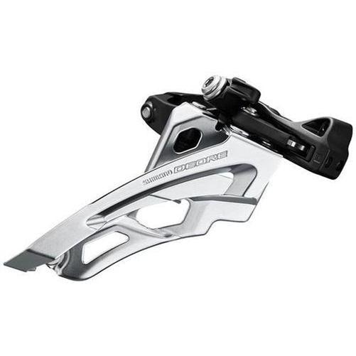 SHIMANO Deore FD-M6000-M 10-Speed Triple Side-Swing Front-Pull Mid Clamp Front Derailleur-Pit Crew Cycles