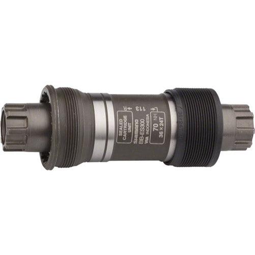 SHIMANO ES300 70 x 113mm Octalink V2 Spline Italian Bottom Bracket-Pit Crew Cycles