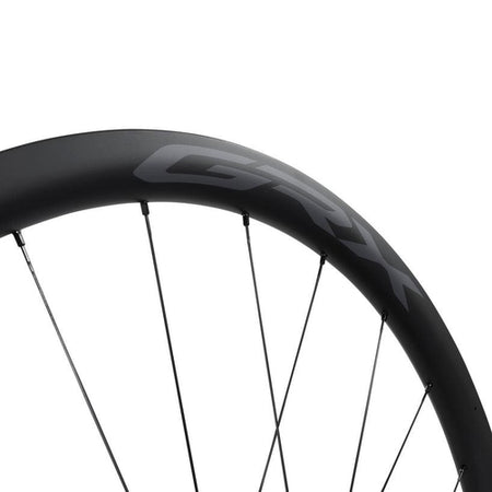 SHIMANO GRX RX870 Carbon Gravel Wheelset Black Centerlock Tubeless-Pit Crew Cycles