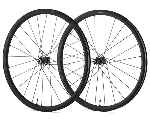 SHIMANO GRX RX870 Carbon Gravel Wheelset Black Centerlock Tubeless-Pit Crew Cycles