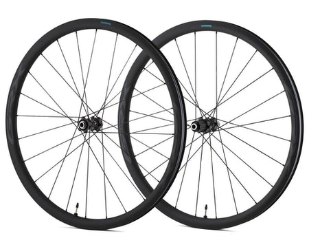 SHIMANO GRX RX870 Carbon Gravel Wheelset Black Centerlock Tubeless-Pit Crew Cycles