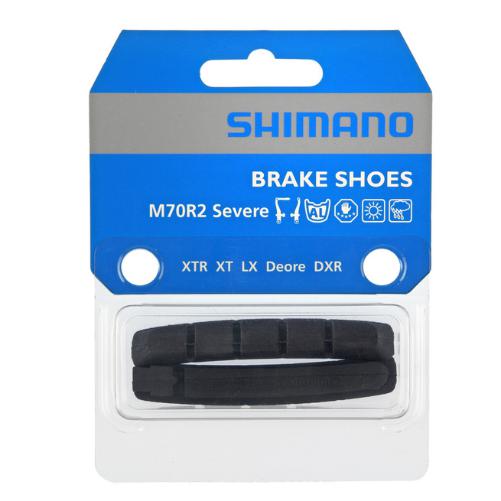 SHIMANO M70R2 V Brake Pads Severe Condition XTR, XT, LX, Deore-Pit Crew Cycles