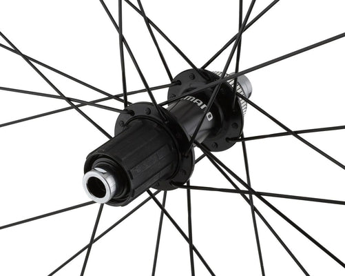 SHIMANO RS710 C32 Carbon Wheelset Black Centerlock Tubeless-Pit Crew Cycles