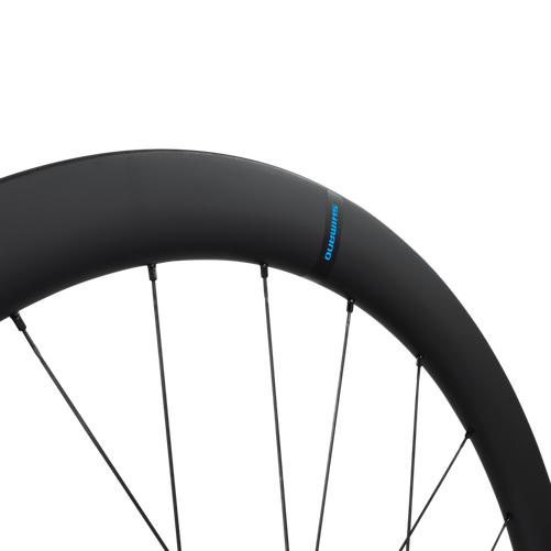 SHIMANO RS710 C46 Front Wheel Black Centerlock Tubeless-Pit Crew Cycles