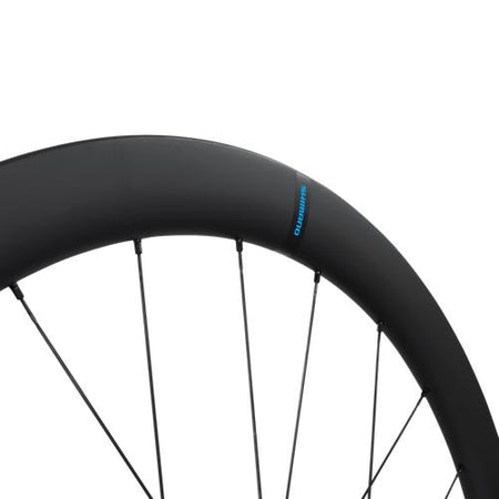 SHIMANO RS710 C46 Front Wheel Black Centerlock Tubeless-Pit Crew Cycles