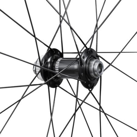 SHIMANO RS710 C46 Front Wheel Black Centerlock Tubeless-Pit Crew Cycles