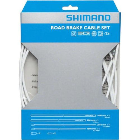 SHIMANO Road PTFE Teflon Coated Brake Cable & Housing Complete Set-Pit Crew Cycles