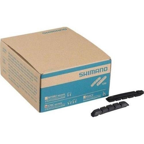 SHIMANO S70C V-Brake Pads 50 Pairs-Pit Crew Cycles