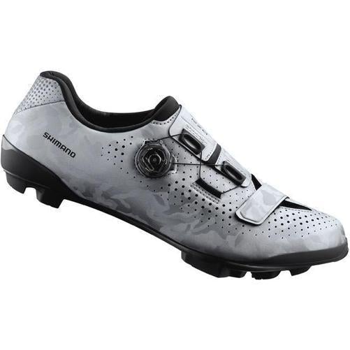 SHIMANO SH-RX800 Gravel Shoes Size 46 Silver-Pit Crew Cycles