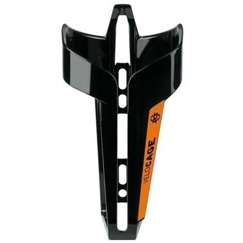 SKS Velocage Resin Bicycle Water Bottle Cage Black/Orange-Pit Crew Cycles