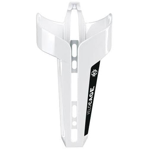 SKS Velocage Resin Bicycle Water Bottle Cage White/Black-Pit Crew Cycles