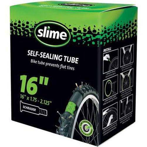 SLIME Self Healing Sealing Smart Tube 16 X 1.75-2.125 Schrader-Pit Crew Cycles